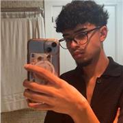 Alumno de segundo de bachillerato que imparte clases de matemáticas